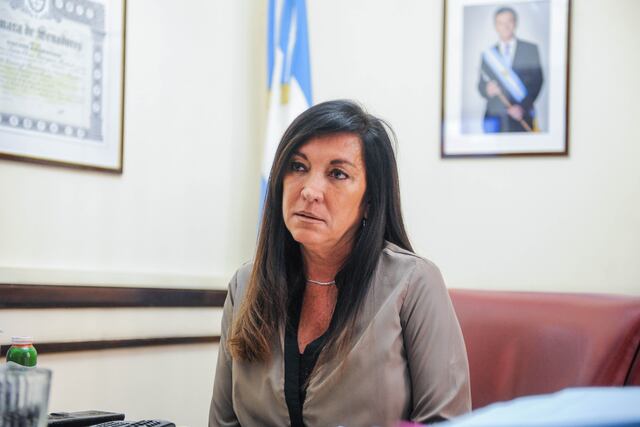 Laura Rodriguez Machado senadora por Cordoba en el Senado Argentina Foto Federico Lopez Claro