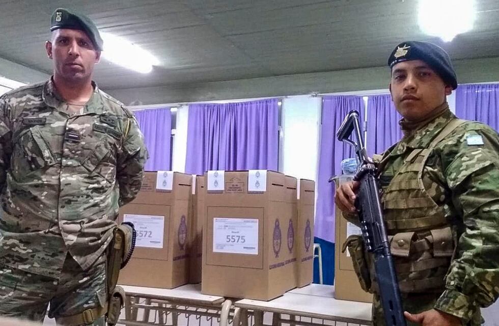 La valiosa misión del Ejército en el operativo de seguridad de las elecciones