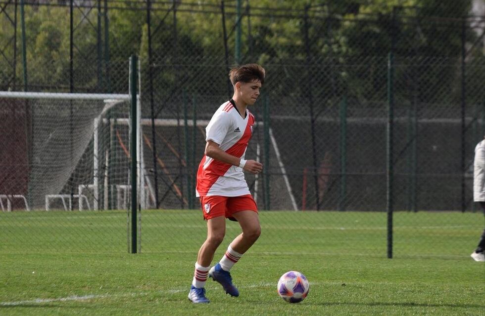 Ignacio Pollano de Arroyito jugará con la séptima de River Plate la Youth Cup 2024 en Ecuador