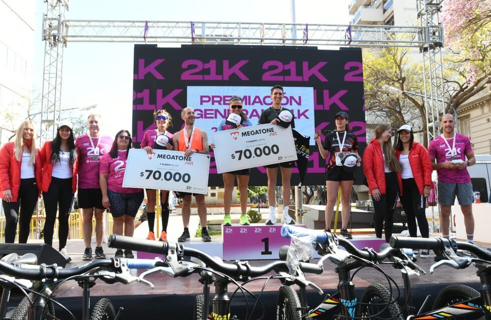 Una multitud participó de los 21 K de Rafaela