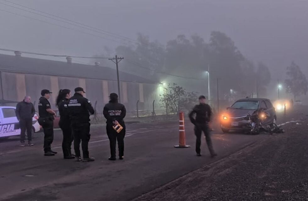 Tragedia vial en Posadas: un motociclista murió tras chocar con un auto