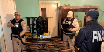 Desarticulan millonario cargamento ilegal de armas y equipamiento militar