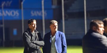 Luis Fabián Artime, presidente de Belgrano, con la ampliación del Gigante como gran objetivo (Javier Ferreyra / La Voz)
