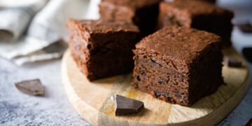 Brownie sin harina