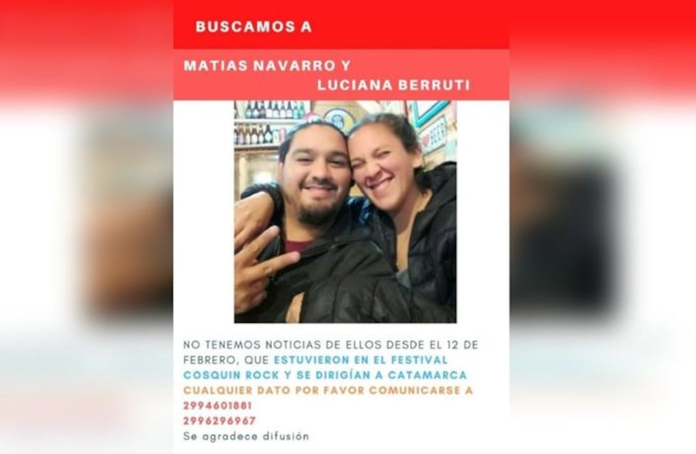 Fueron al Cosquín Rock y desaparecieron