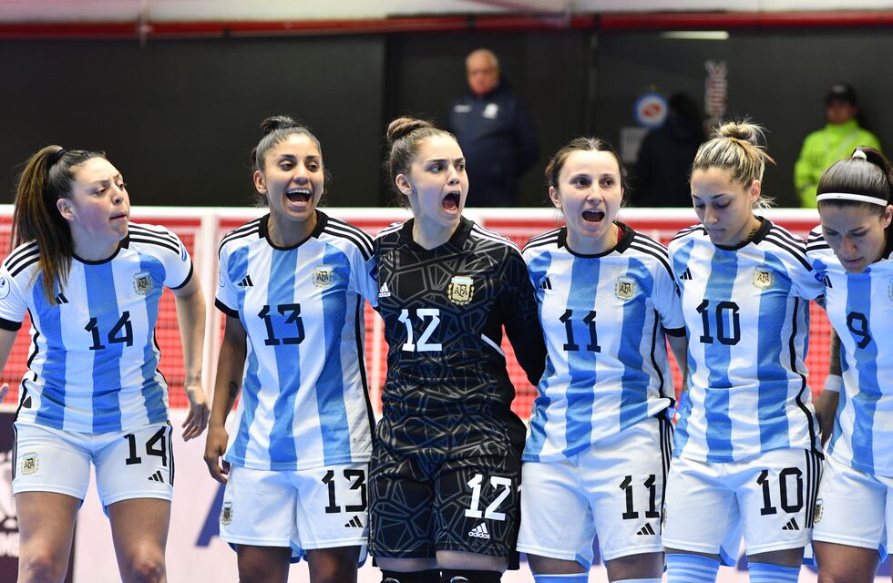 Copa América de futsal femenino: Argentina arrancó con todo y aseguró otro triunfo, con las dos mendocinas titulares