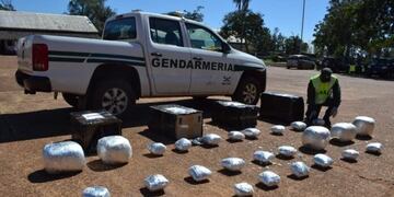 Más de 40 kilos de marihuana procedente de Eldorado fueron interceptadas en su camino a Buenos Aires.