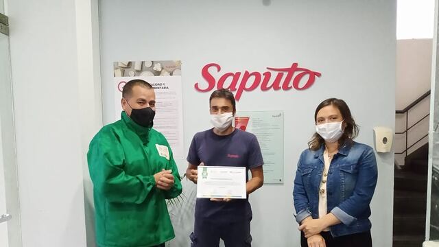 Reconocieron a Saputo por la gestión de residuos