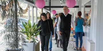 El diputado nacional Daniel Gollan recorrió el Centro de Infancias ‘Jorge Brito’