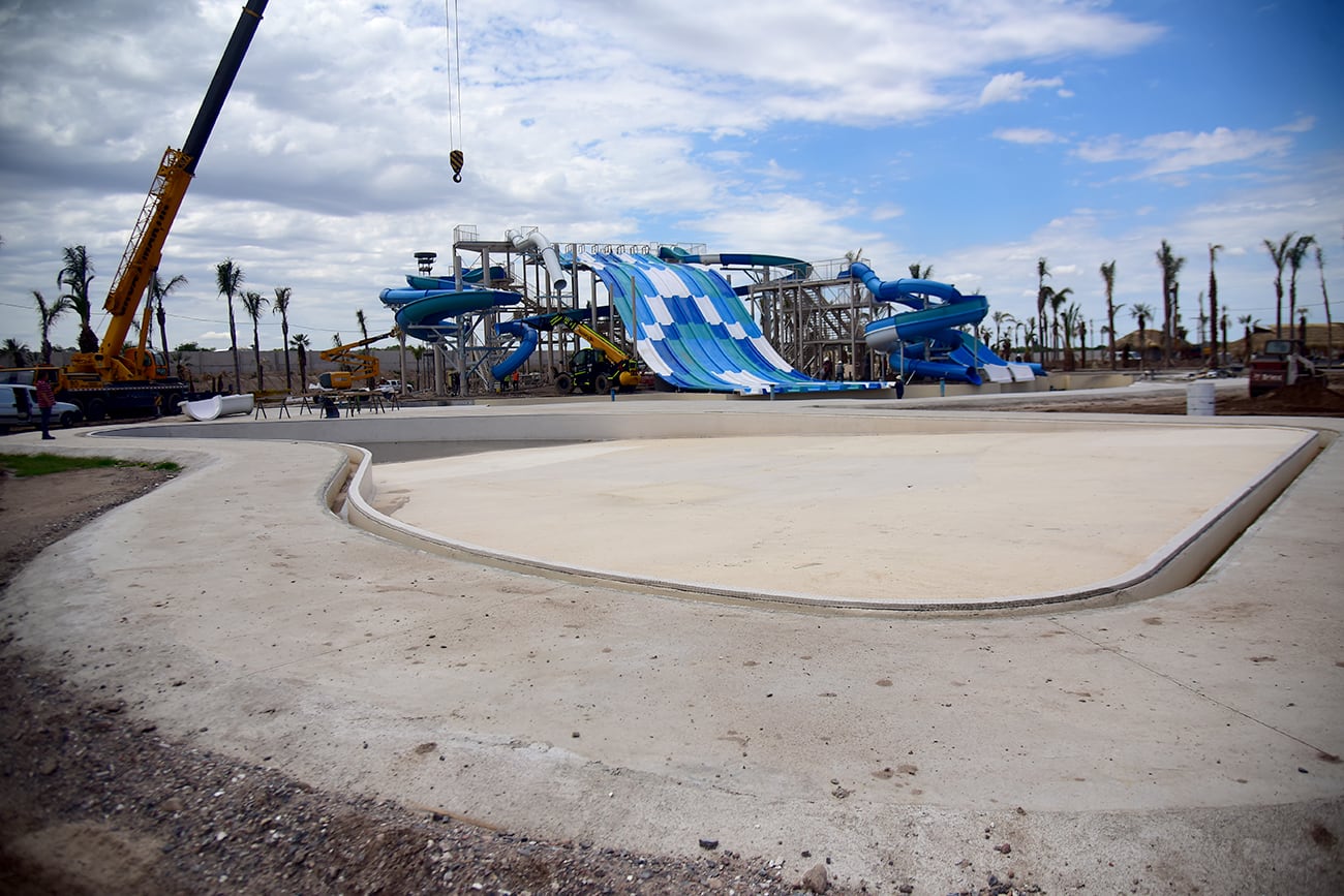 El parque se inaugurará el 10 de enero. (Pedro Castillo / La Voz)