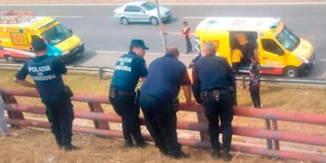 La joven de 25 años fue encontrada en Circunvalación con múltiples heridas. (MPF)