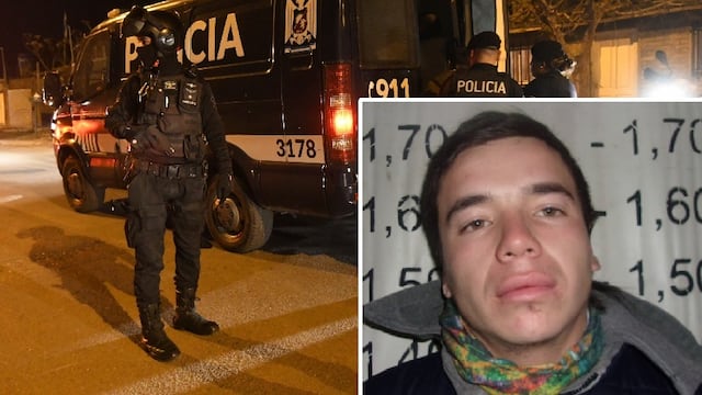Leonardo Anfuso cuenta cun un frondoso prontuario, la policía lo detuvo en un barrio de El Challao. Gentileza Los Andes