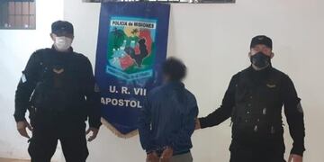 Detuvieron a un hombre con amplio prontuario delictivo en Apóstoles.