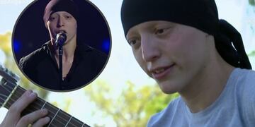 Brian De Paula, el mendocino que se presentó en La Voz Argentina.