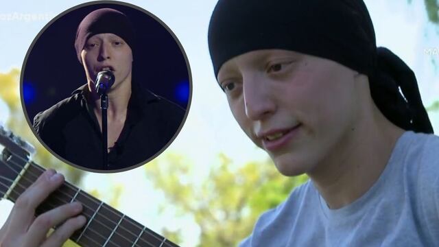 Brian De Paula, el mendocino que se presentó en La Voz Argentina.