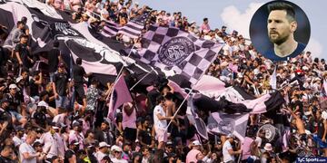 Los fanáticos del Inter de Miami le dedicaron una canción a Messi.