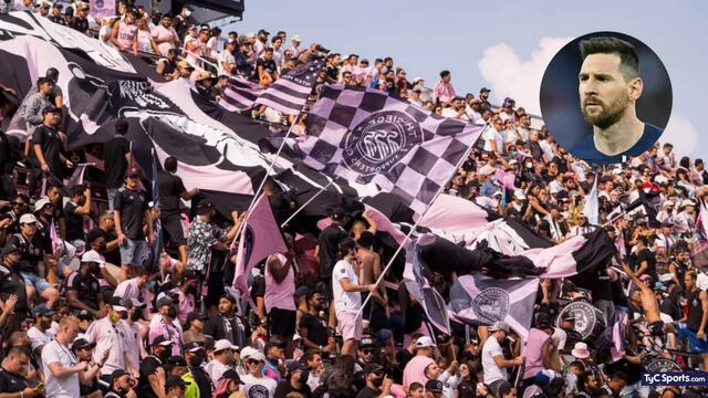 Los fanáticos del Inter de Miami le dedicaron una canción a Messi.