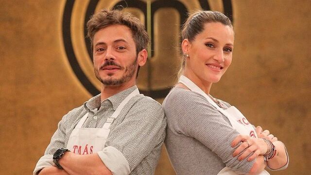 Mica Viciconte y Tomás Fonzi, finalistas de "MasterChef Celebrity 3"