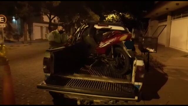 Operativo realizado en Bv. Roca al 300