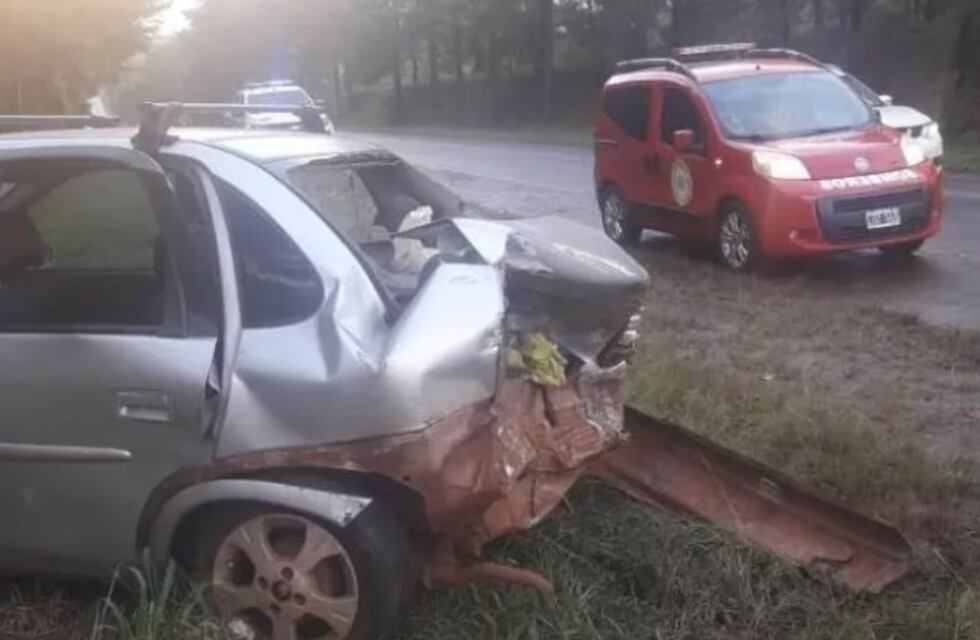 Accidente vial en Puerto Libertad dejó solo daños materiales