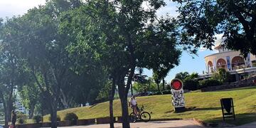 Zona céntrica frente a la Municipalidad de Villa Carlos Paz.