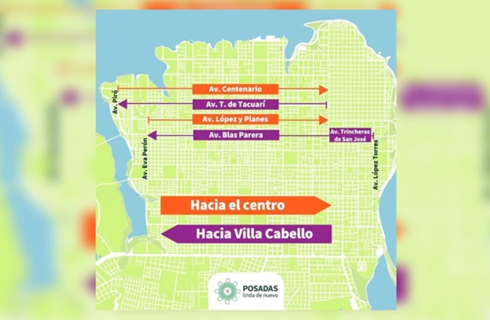 Debido a la implementación de manos únicas, reprograman semáforos en Posadas