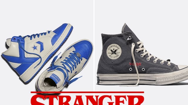 Cuánto cuestan las zapatillas Converse en colaboración con Stranger Things que son furor y llegan este 7 de enero a la Argentina
