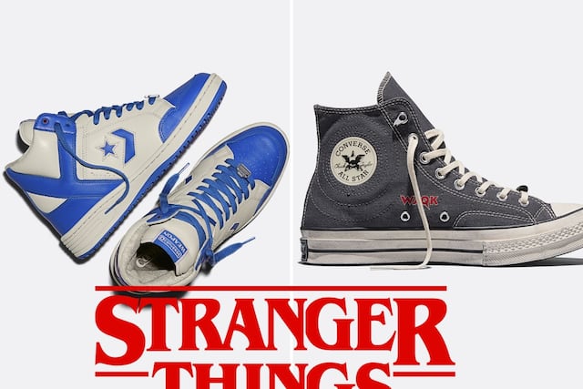 Cuánto cuestan las zapatillas Converse en colaboración con Stranger Things que son furor y llegan este 7 de enero a la Argentina