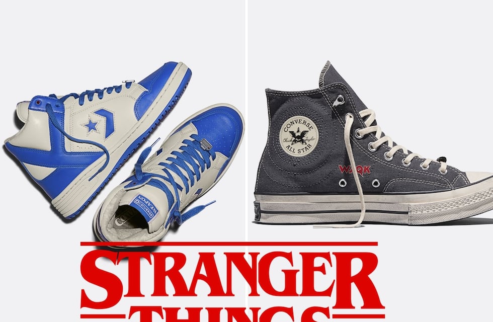 Cuánto cuestan las zapatillas Converse en colaboración con Stranger Things que son furor y llegan este 7 de enero a la Argentina
