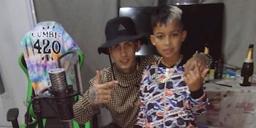 El niño vive en la zona sur y se encontró varias veces con el referente del RKT.