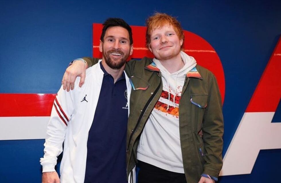 Malos hábitos: Lionel Messi fue a ver a Ed Sheeran y disfrutó del show de su hijo Mateo