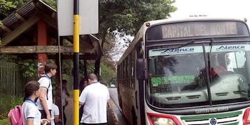 Con el regreso a las aulas amplían línea de transporte urbano de pasajeros en Oberá