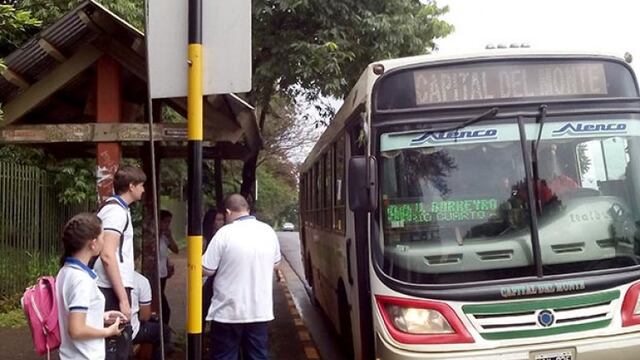 Con el regreso a las aulas amplían línea de transporte urbano de pasajeros en Oberá
