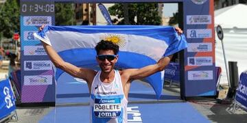Antonio Jesús Poblete logró Plata en el medio maratón del XIX Campeonato Iberoamericano de Atletismo Alicante 2022, España.