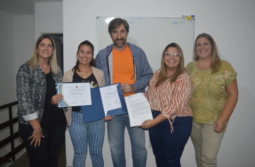 Giano entregó la declaración de persona destacada del deporte a la concordiense Brisa Zapata