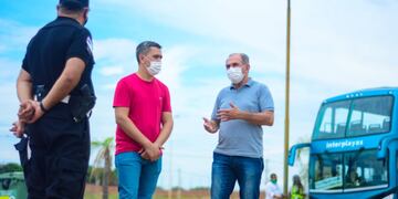 Ministro de Turismo de Misiones visitó una de las playas habilitadas en Posadas