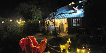 Concurso navideño en Pueblo Belgrano
