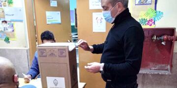 José Cano emitió su voto.