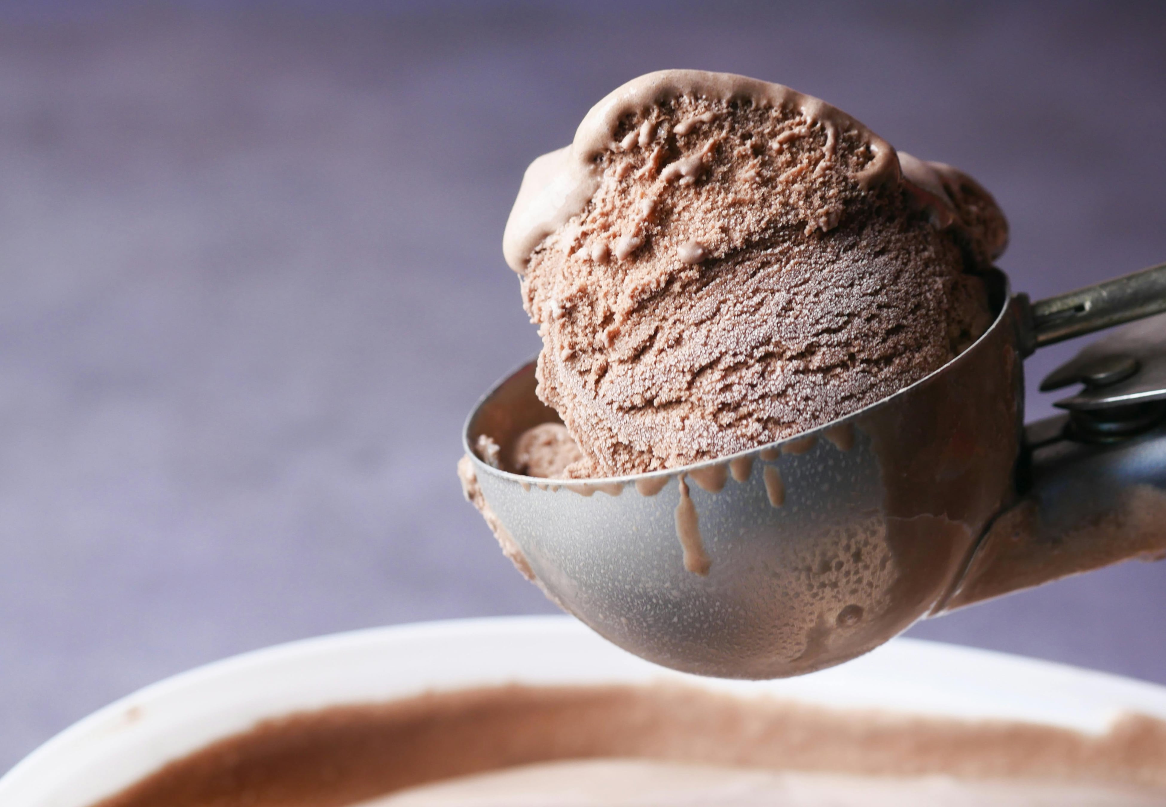 Este helado lleva pocos ingredientes.