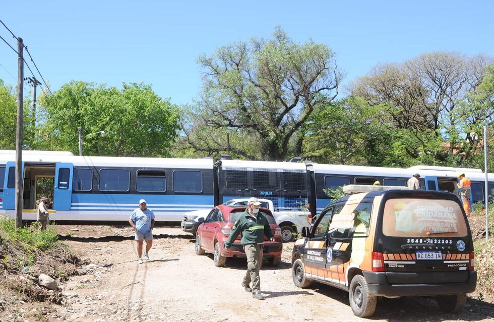 Susto en las vías: descarriló el Tren de las Sierras