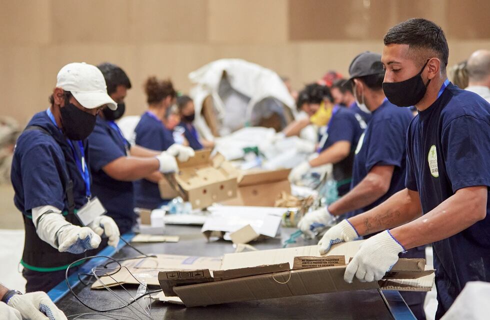 Las Heras cuenta con un moderno Centro Verde para clasificar residuos secos reciclables