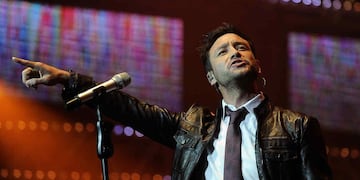 Luciano Pereyra actúa este domingo.
