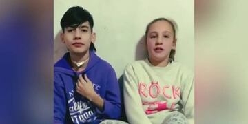 Bauti y Cati, piden ser vacunados