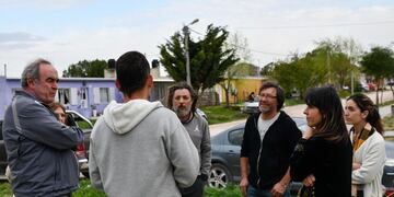 Candidatos de Unión por la Patria recorrieron Claromecó