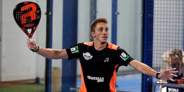 Agustín Gutiérrez, jugador de pádel de San Luis