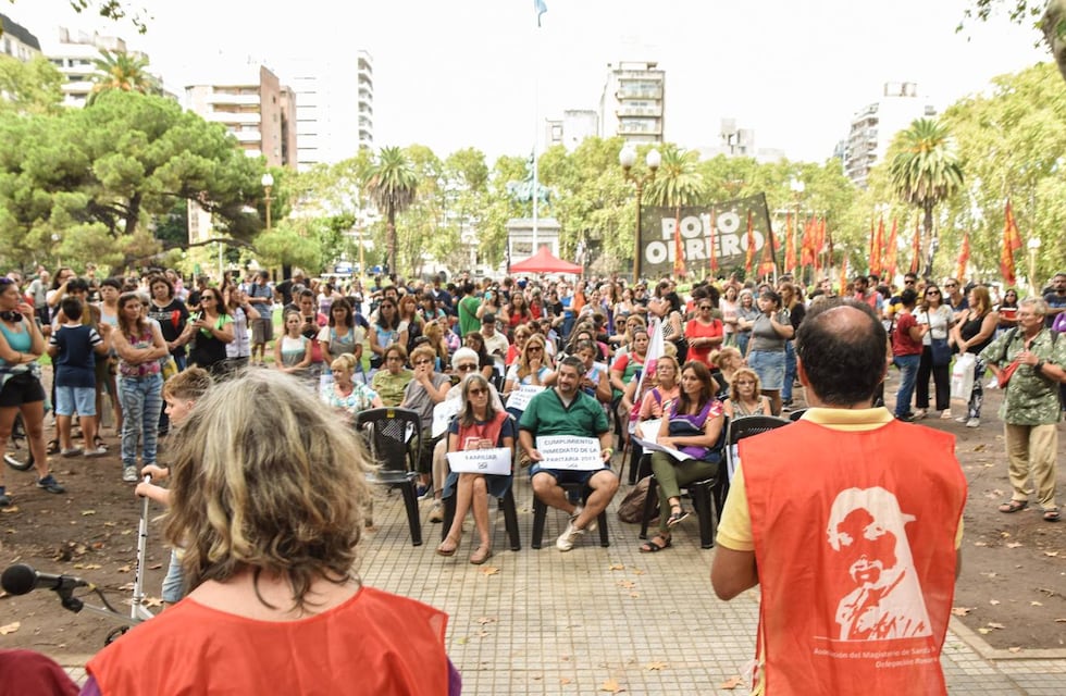 Paro docente en Rosario: Amsafe convoca a una marcha en la segunda semana de clases