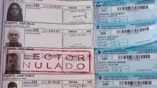 José Nelio Icazatti no pudo votar por aparecer en el padrón como fallecido.