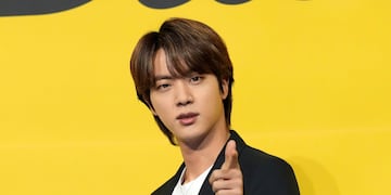 Jin, de BTS, con un presente revolucionado. (AP)