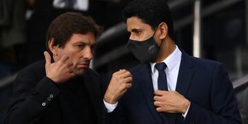 Denunciaron agresiones del presidente y del director deportivo del PSG contra los árbitros de Champions League.