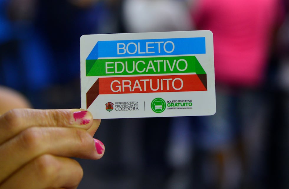 Hasta cuándo se podrá usar el Boleto Educativo Gratuito en Córdoba: la explicación del Gobierno